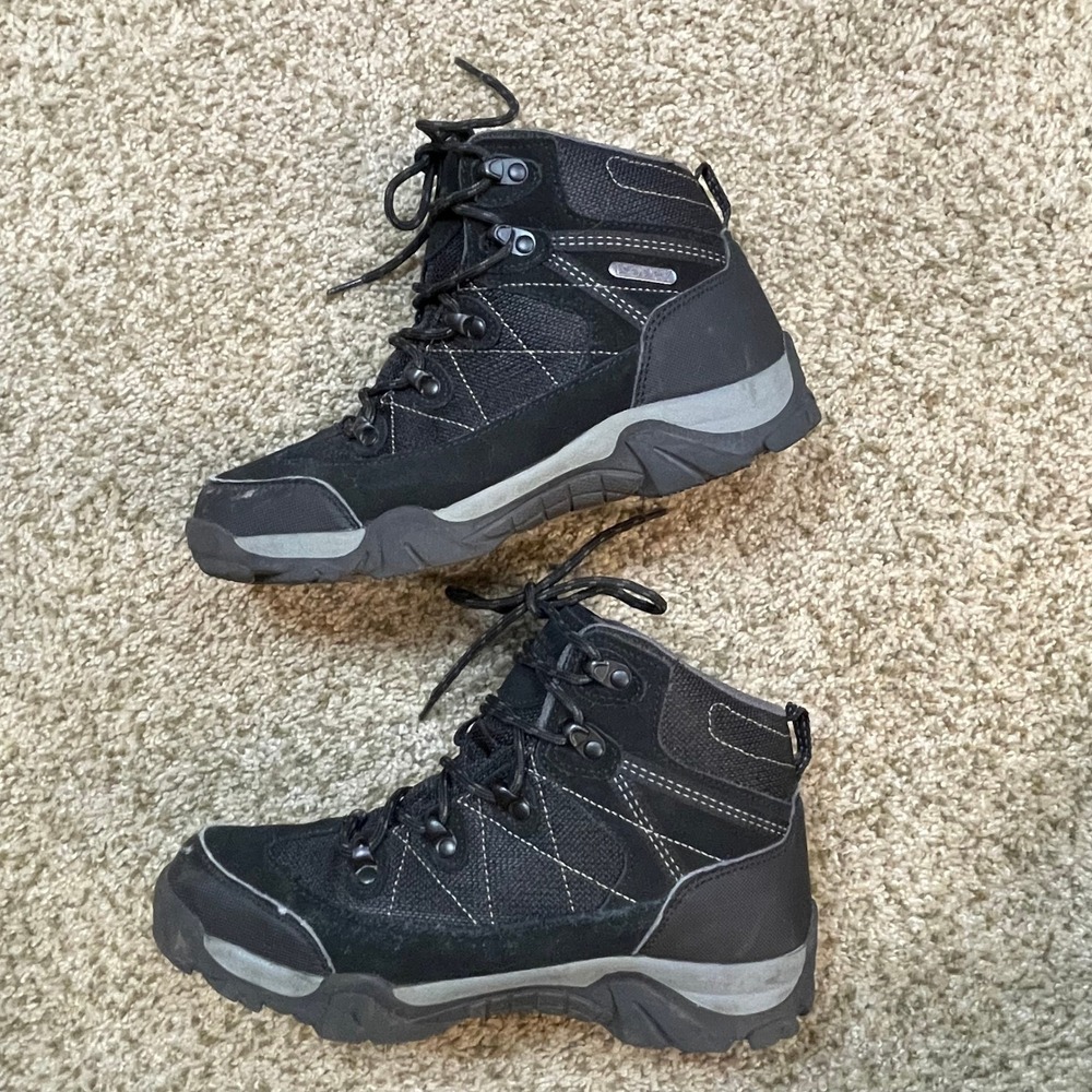 Mountain Warehouse Black Waterproof Hiking Boots Women Size 5 IsoDry 035571